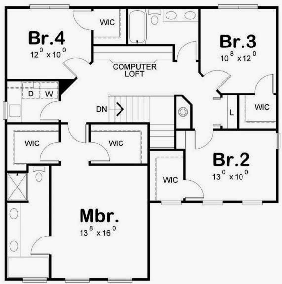 Casa de dos pisos con cuatro dormitorios y 190 metros cuadrados
