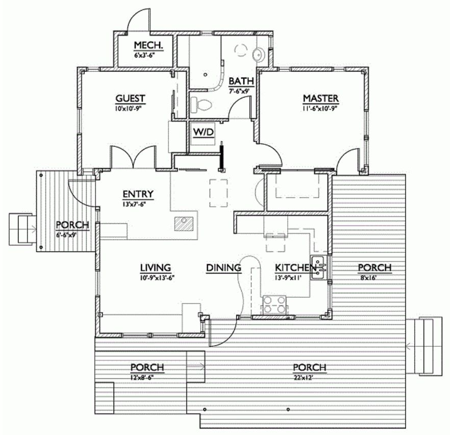 Ver planos de casas pequeñas modernas