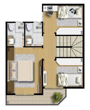 Duplex modernos con planos