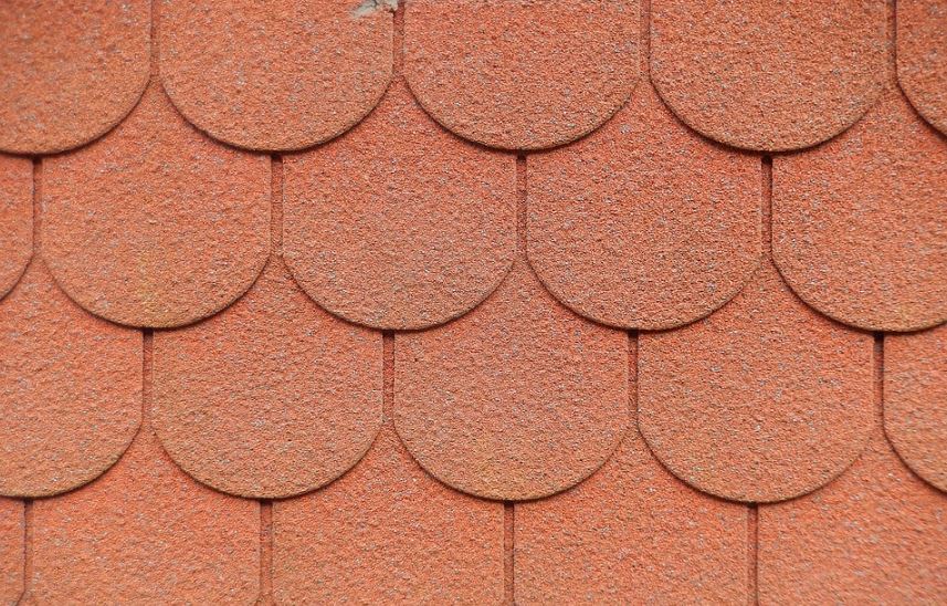 Diseño de tejas bonitas asfalticas